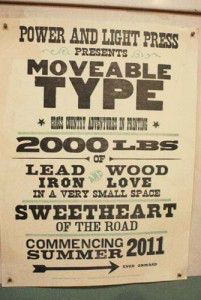 Tour Sign