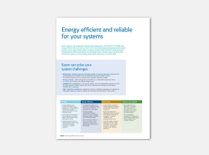 Eaton Booster Pump Electrical Controls Brochure